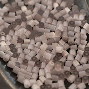 Бисер "Радуга", рубка гексагон, цвет персиковый сатин, 7/0 (уп 20 г)