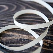 Лента репсовая, цвет айвори, ширина 9.5 мм