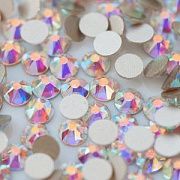 Стразы клеевые холодной фиксации Люкс, Cristal АВ, SS20
