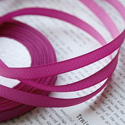 Лента репсовая, цвет фуксия, ширина 10 мм