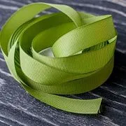 Лента репсовая, цвет лаймовый, ширина 20 мм