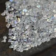 Осколки стекло, цвет прозрачный АВ, 1.5-2x1.5-2 мм (уп. 20 гр.)