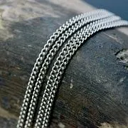 Цепочка "Кросс 304", цвет стальной, звено 3x2x0.6 мм