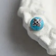 Шапочка для бусин "Чашелистик", цвет античное серебро, 6x6x2 мм (уп 4 г)