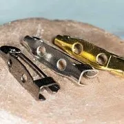 Основа для броши "Ричи", цветовой микс, 20х5х5 мм