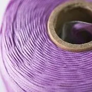Шнур вощеный, цвет сиреневый, 1х0.4 мм